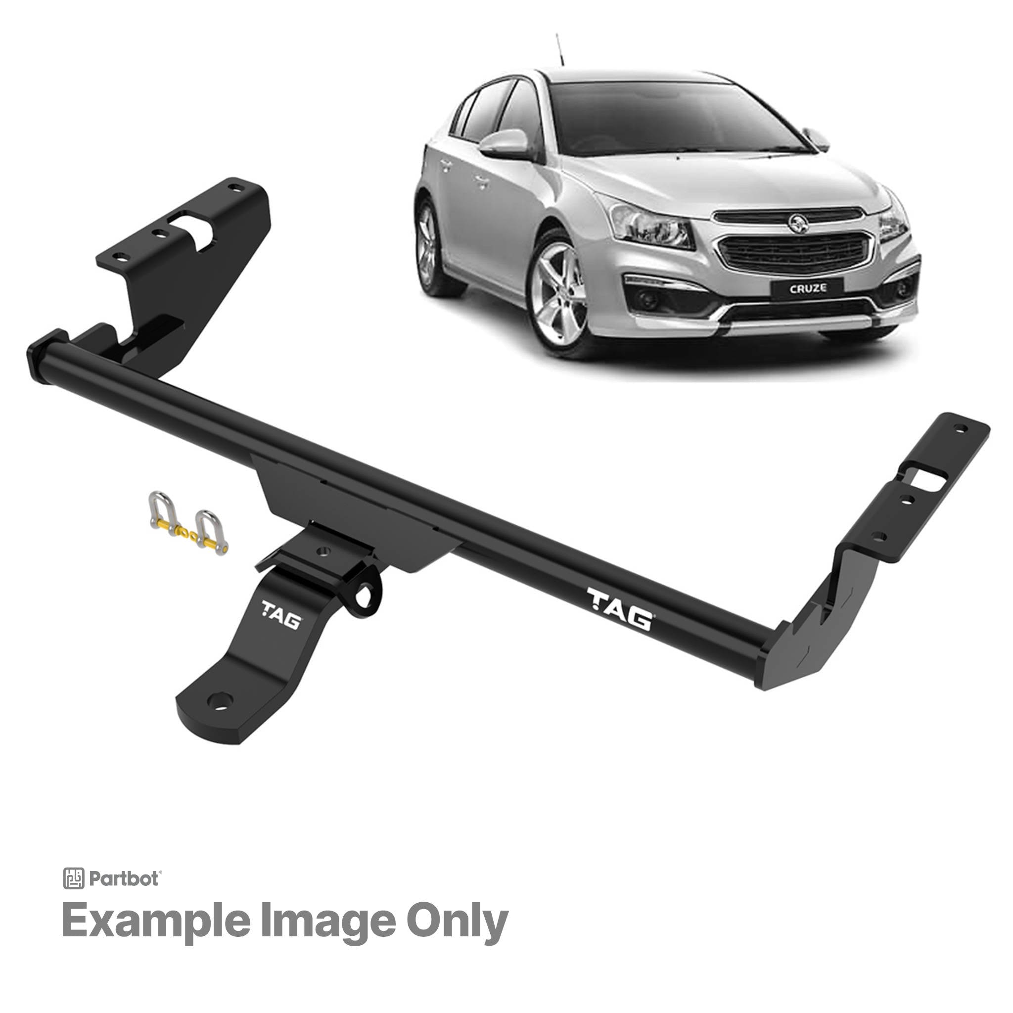 TAG LIGHT DUTY TOWBAR to suit Holden Cruze (11/2011 - 10/2016)