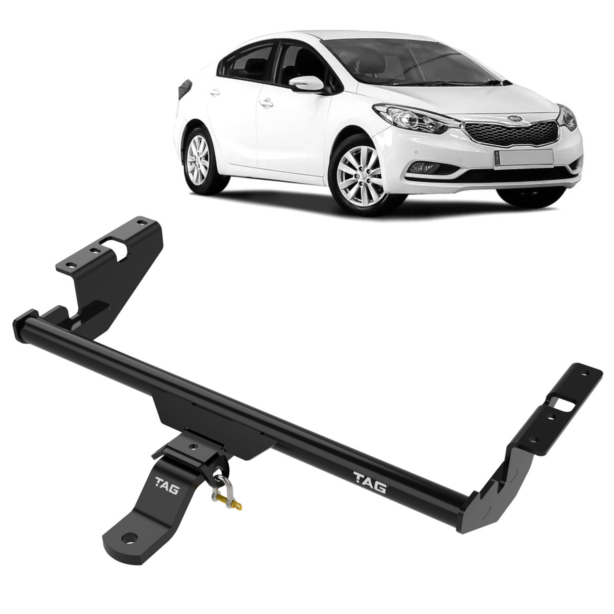 TAG LIGHT DUTY TOWBAR to suit KIA Cerato (08/2013 - 03/2018)