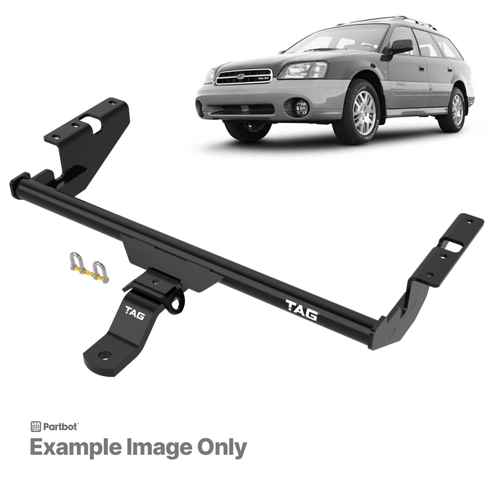 TAG LIGHT DUTY TOWBAR to suit Subaru Outback (08/1996 - 08/2003)