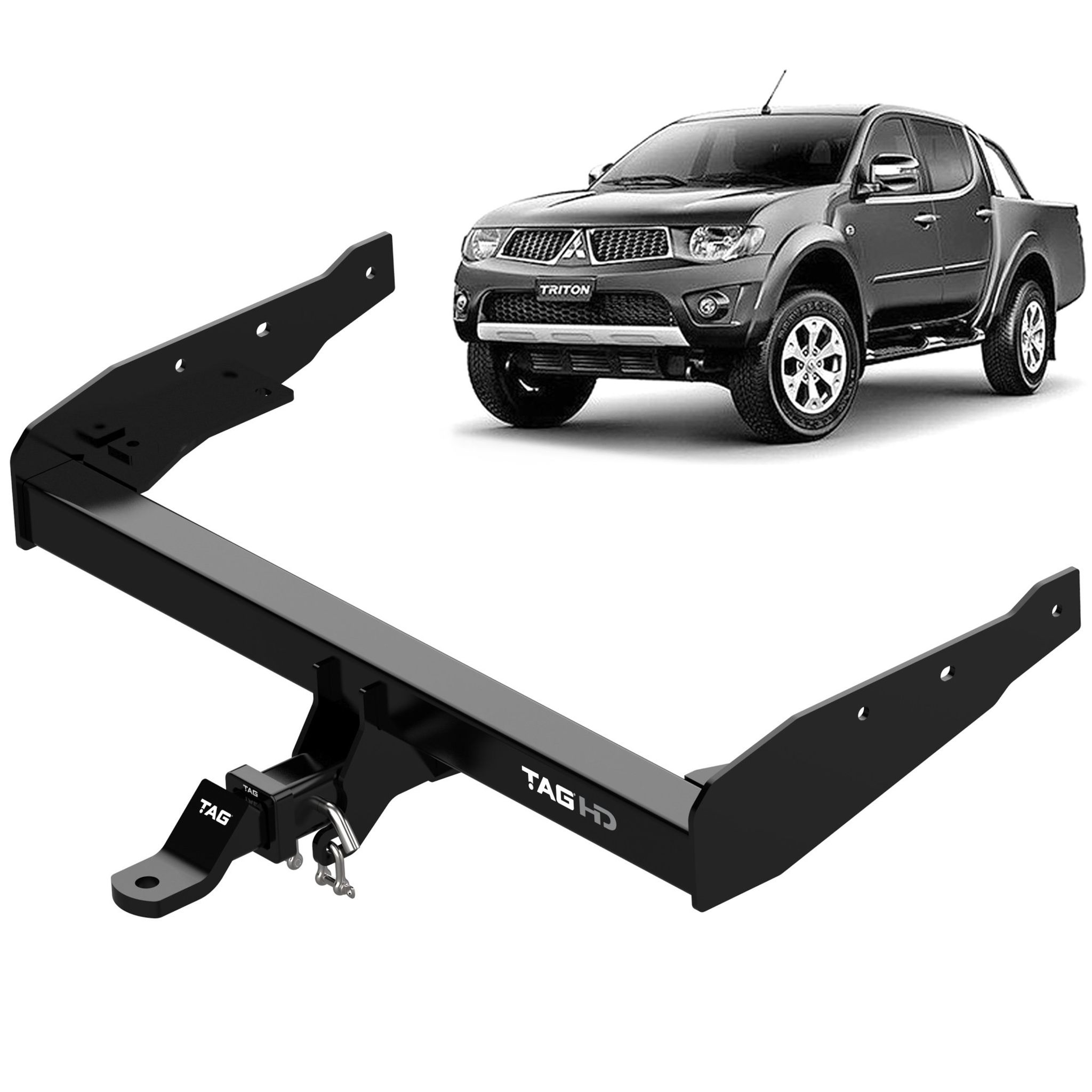 TAG Heavy Duty Towbar to suit Mitsubishi Triton (10/2009 - 04/2015)