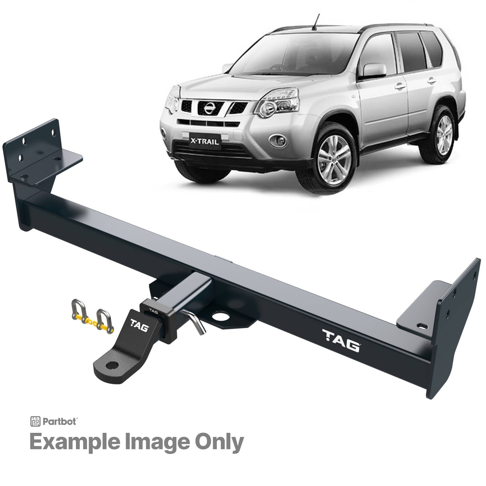 TAG HEAVY DUTY TOWBAR to suit Nissan X-TRAIL (10/2007 - 02/2014)