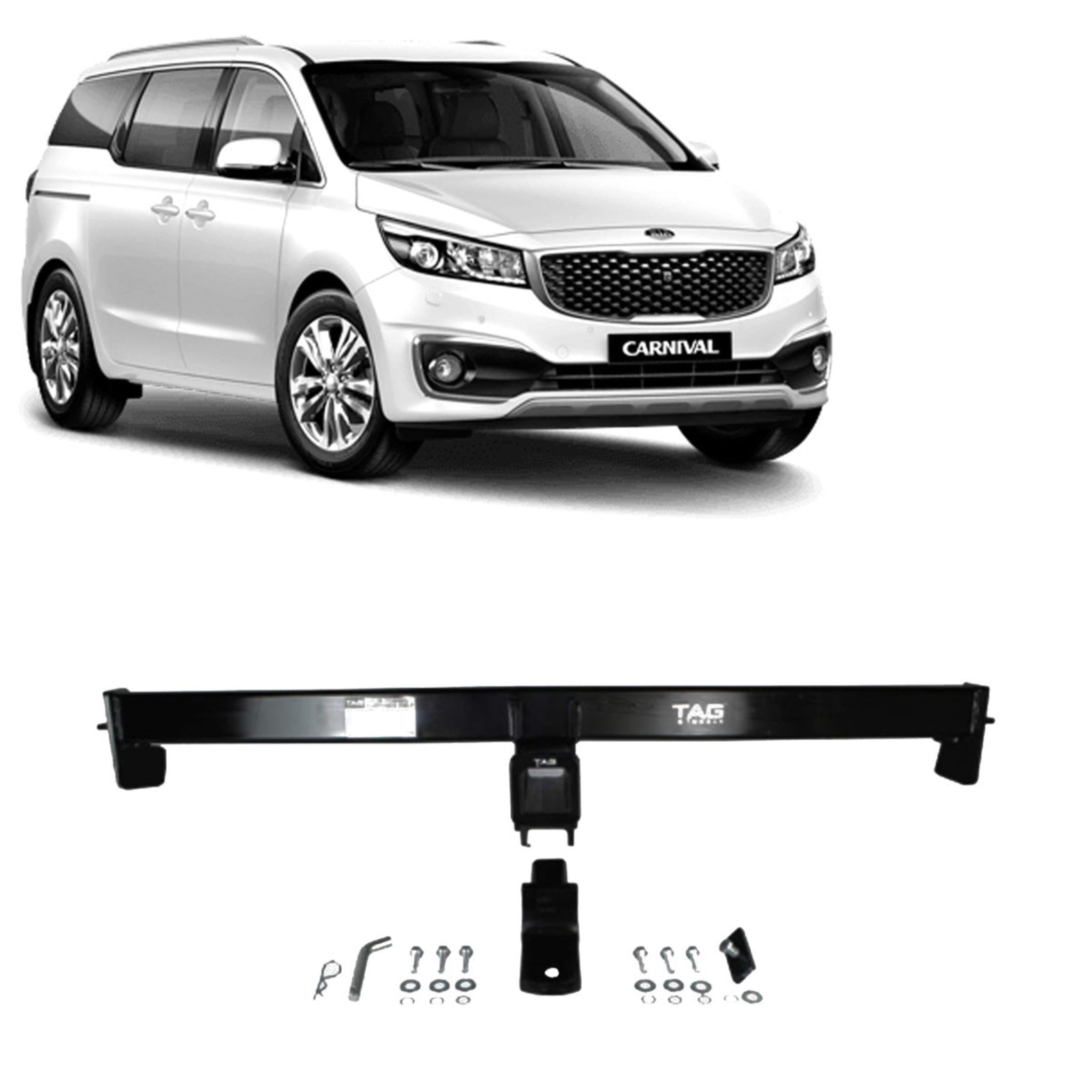 TAG Heavy Duty Towbar to suit KIA Carnival (02/2015 - on)
