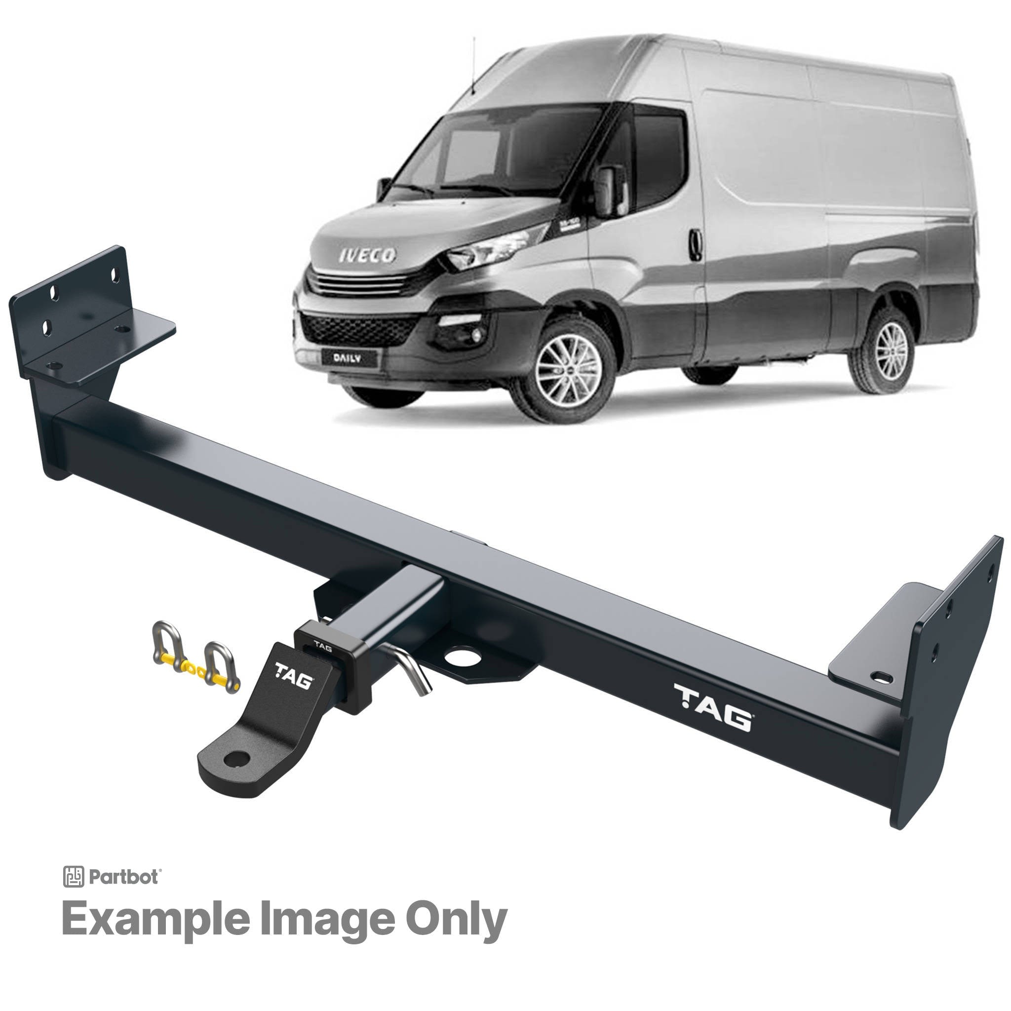 TAG HEAVY DUTY TOWBAR to suit Iveco Daily (05/2015 - on), Daily Vi (05/2015 - on)