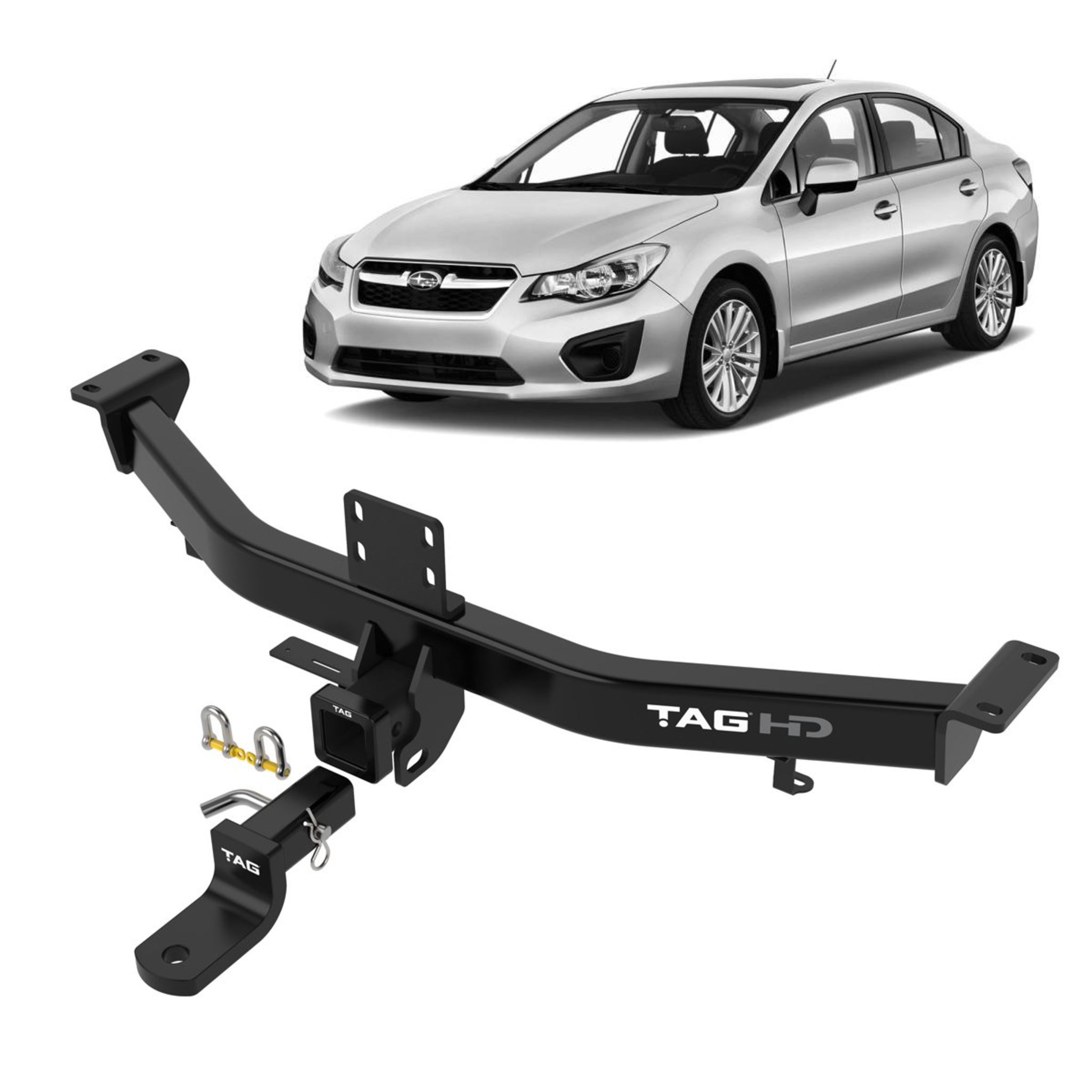 TAG HEAVY DUTY TOWBAR to suit Subaru Impreza (01/2008 - 11/2016)