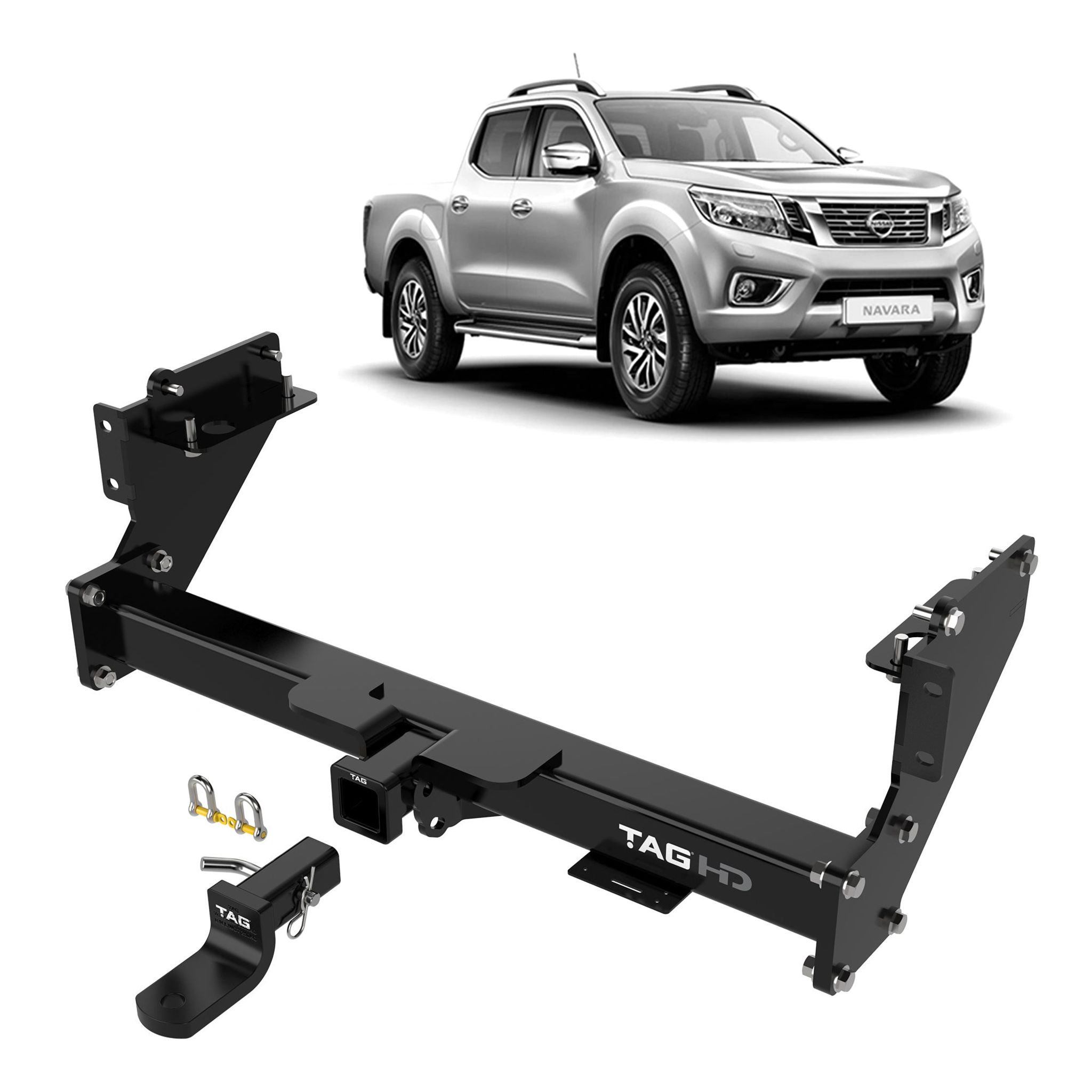 TAG Heavy Duty Towbar to suit Nissan Navara (01/2014 - 12/2020)