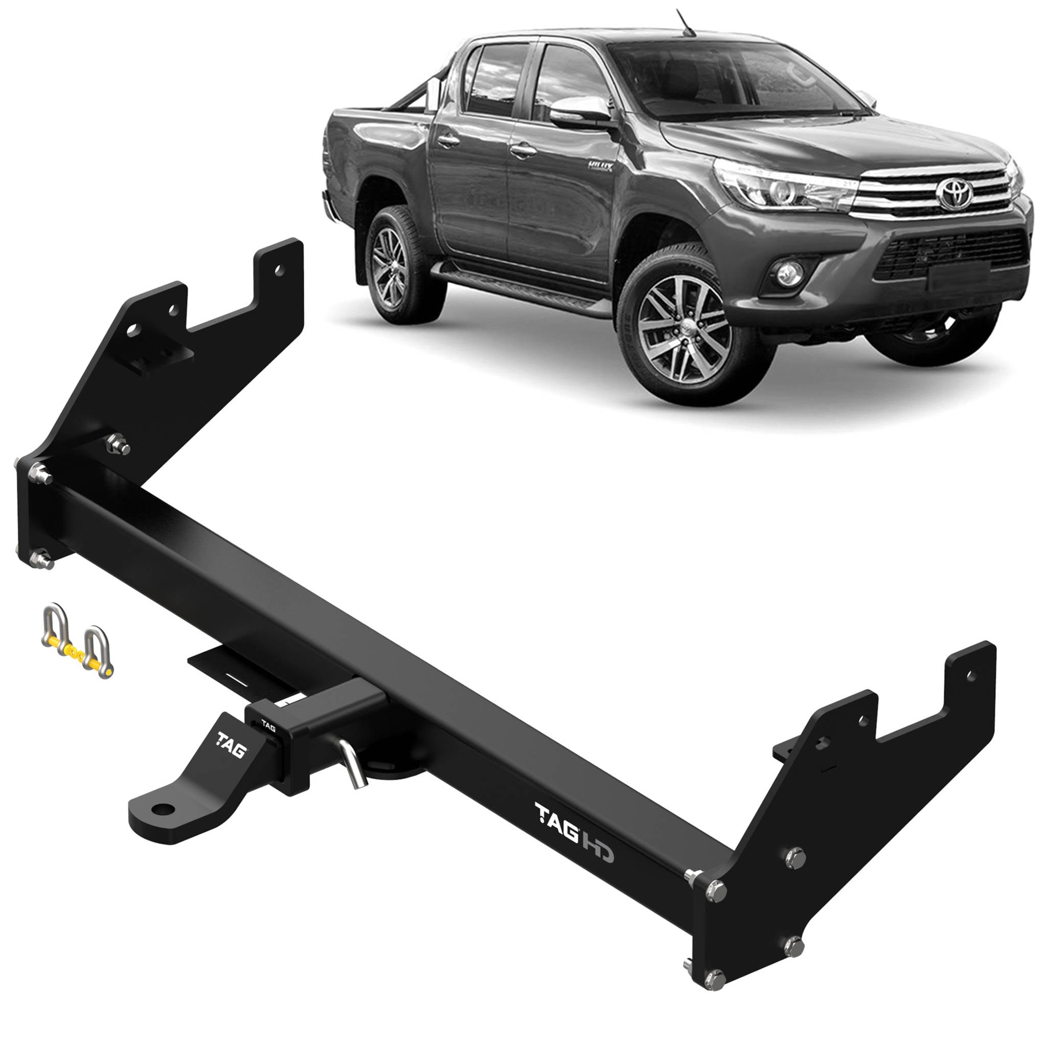 TAG Heavy Duty Towbar to suit Toyota Hilux (07/2015 - on)