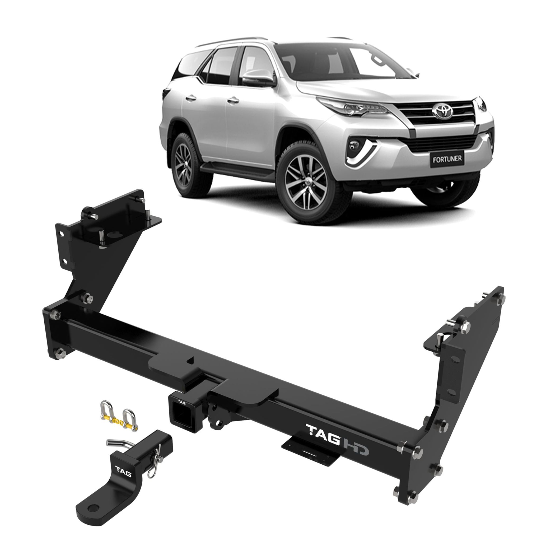 TAG Heavy Duty Towbar to suit Toyota Fortuner (11/2015 - on)
