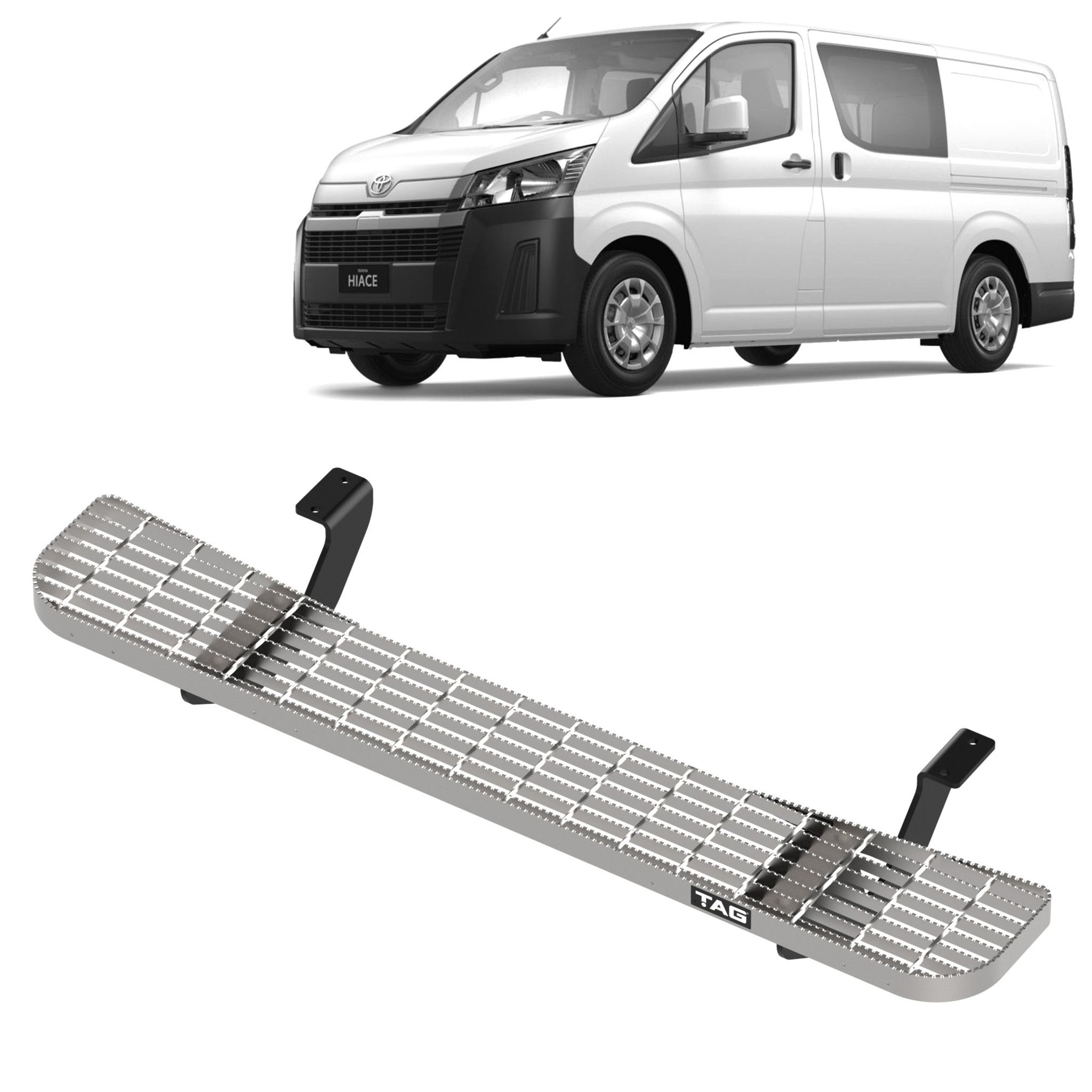 TAG Rear Step to suit Toyota Hiace / Commuter (02/2019 - on)