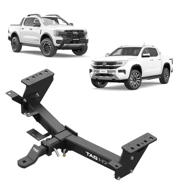 TAG Heavy Duty Towbar for Next-Gen Ford Ranger (Styleside Ute 06/2022 - on), Volkswagen Amarok (12/2022 - on)