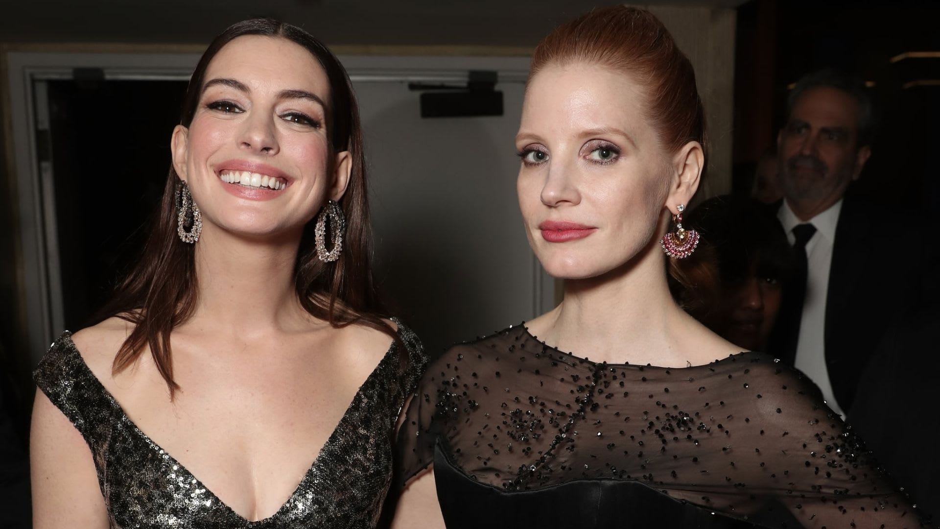 Jessica Chastain e Anne Hathaway pronte per il ciak!