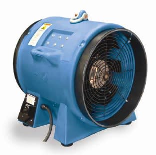 Tørke-/evakueringsvifte Ø50cm Proff Axial