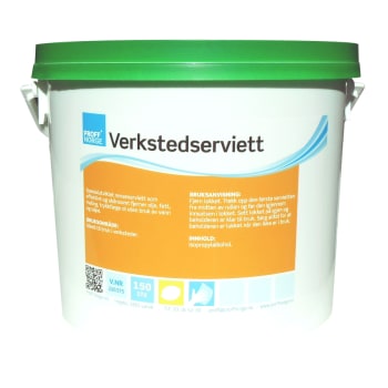 Verkstedserviett 150 stk.