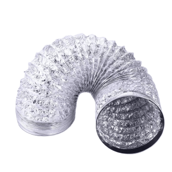 Spiralslange 125mmx10m alu. 5"