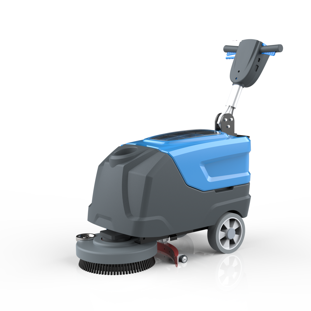 Gulvvaskemaskin PND15 m/børste/batteri/lader
