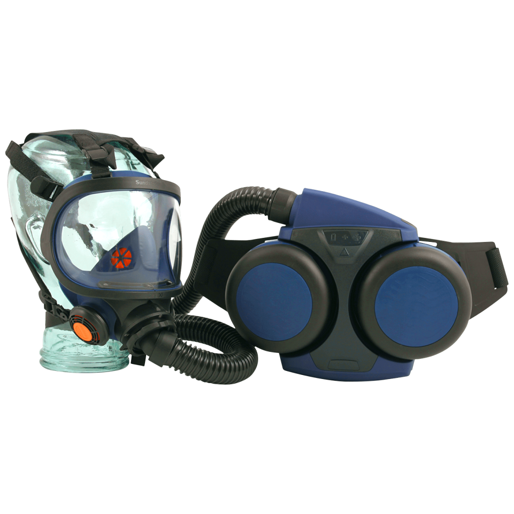 Helmaske SR500/200 kompl. viftedrevet Sundstrøm