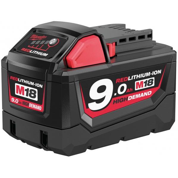 Milwaukee M18 B9 18V Litiumioniakku 9,0Ah