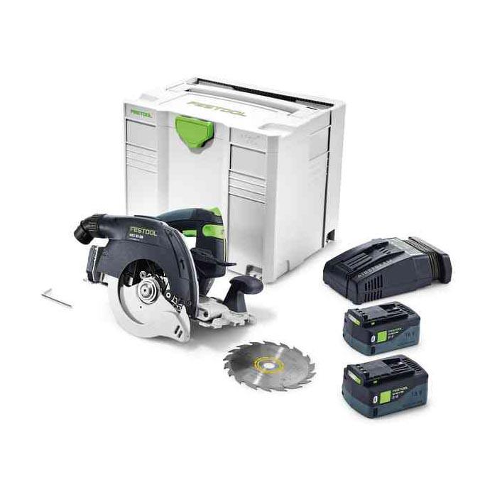 Festool HKC 55 Li EBI-Plus-SCA Cirkelsåg med batteri och laddare