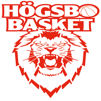 Högsbo Basket Vit logo