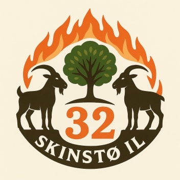 Skinstø IL logo