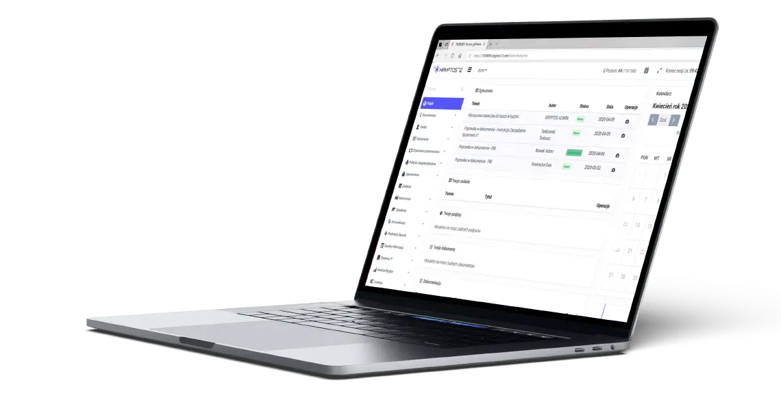 Program do RODO Kryptos72 - Screenshot