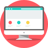 Ícono de desarrollo web