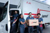 Logo Jamef Trasportes