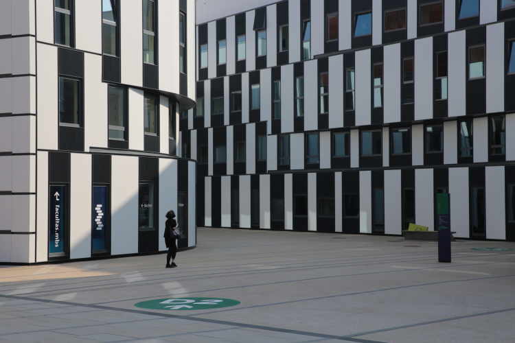 ウィーンの現代的な建物――映像・写真撮影のロケ地