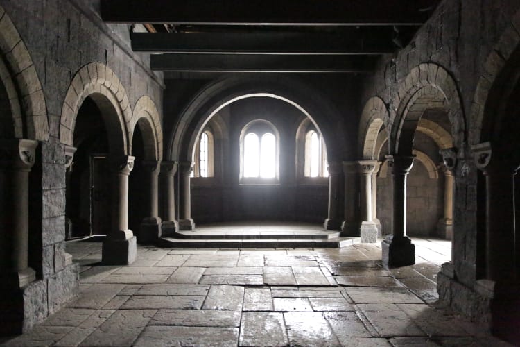 Medieval Town Hall Interior