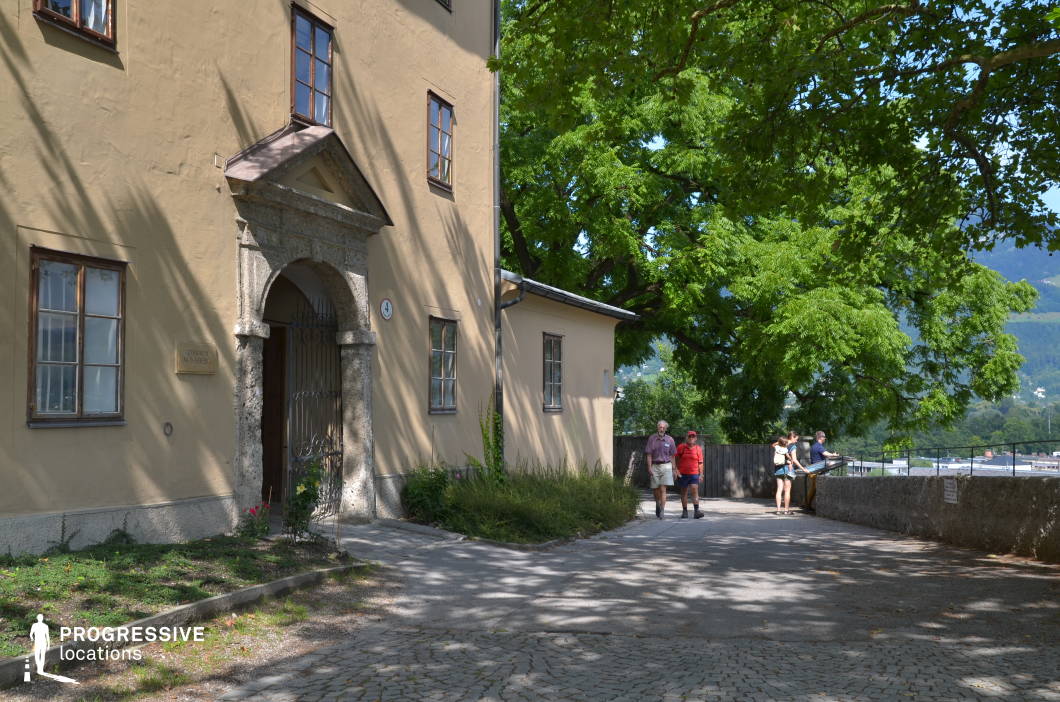 Locations in Salzburg: Terrace, Nonnberg Abbey