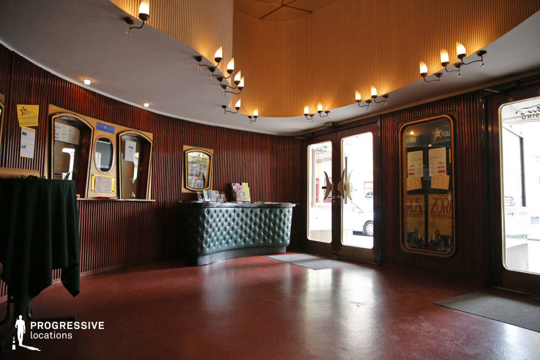 Locations in Austria: Lobby with Wood Panelled Walls, Filmcasino