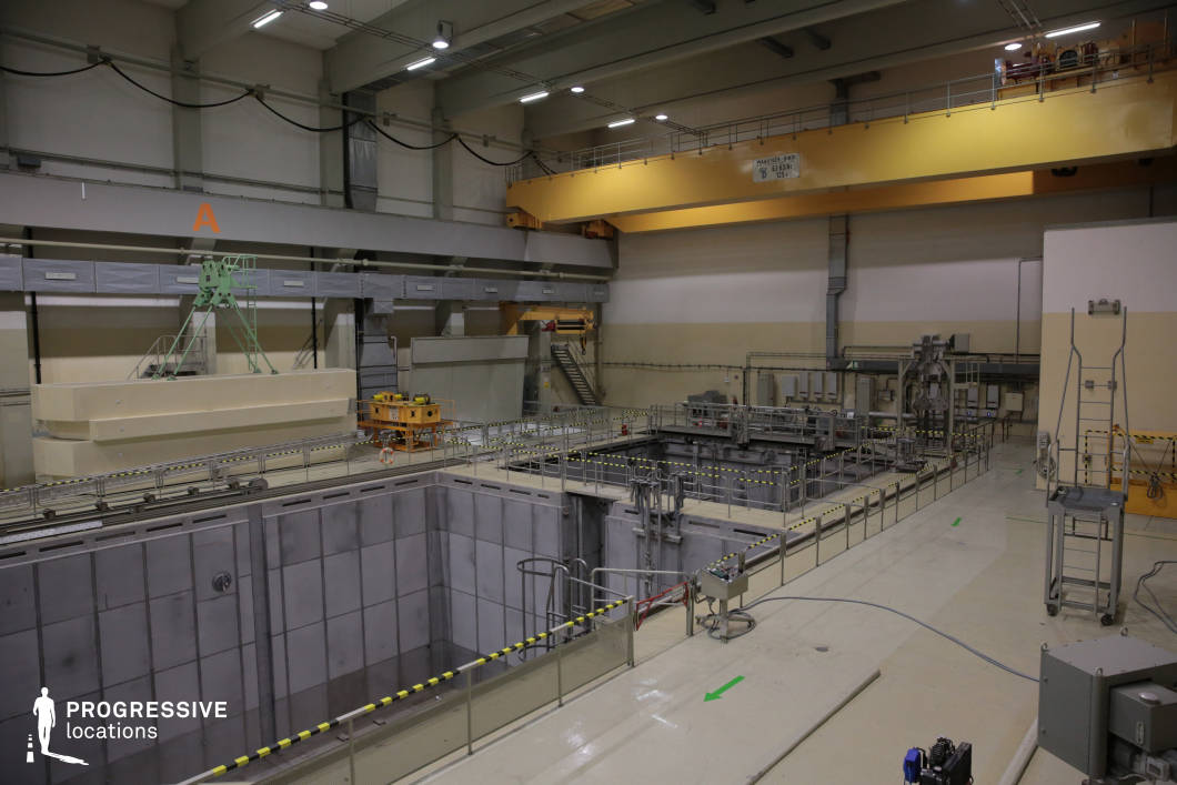 Locations in Austria: Reactor Hall, Nuclear Power Plant