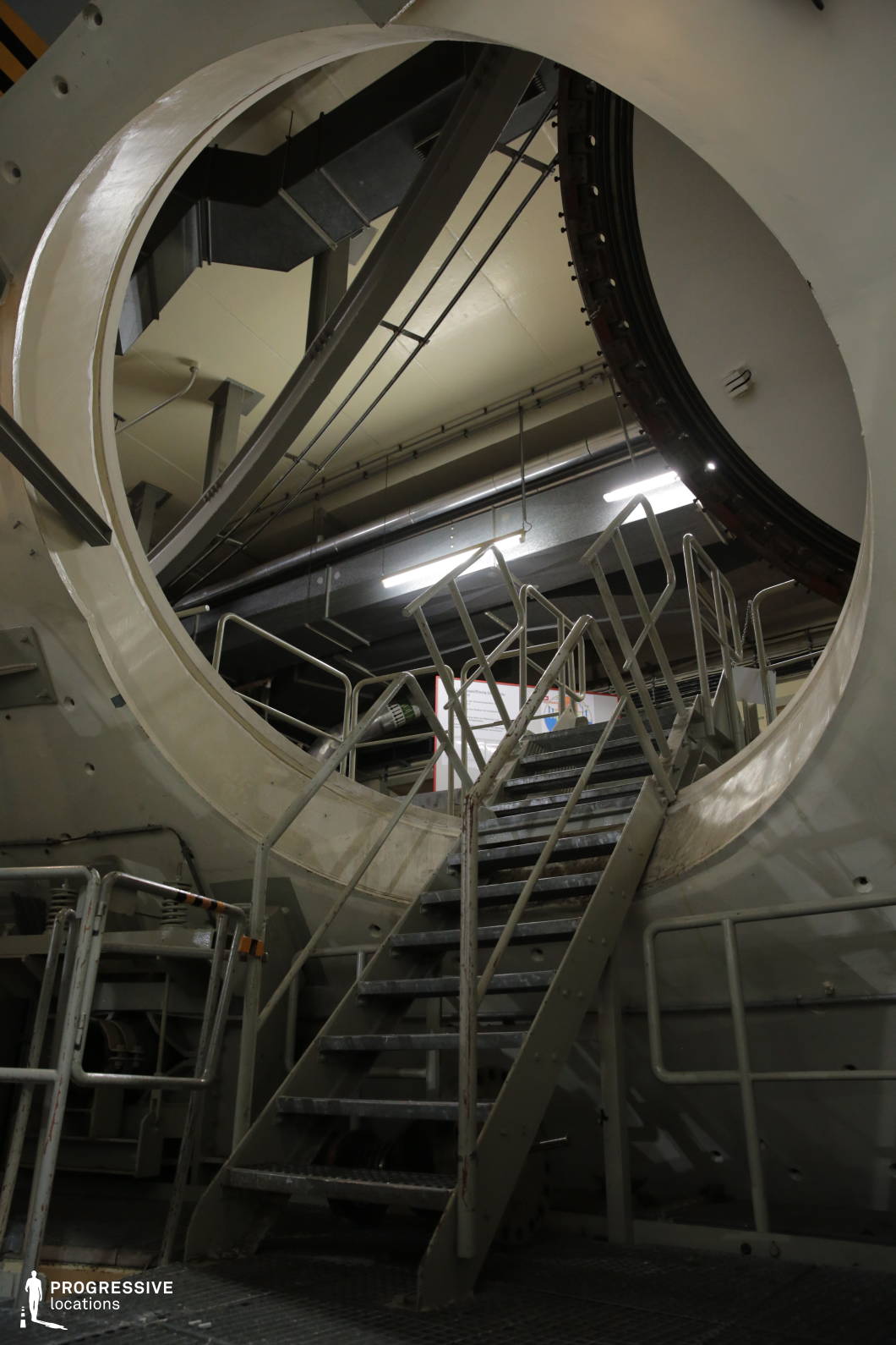 Locations in Austria: Safety Vessel Ladder, Nuclear Power Plant