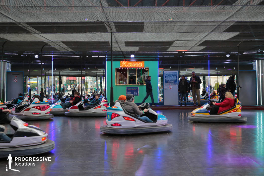 Locations in Austria: Dodgem Court, Amusement Park