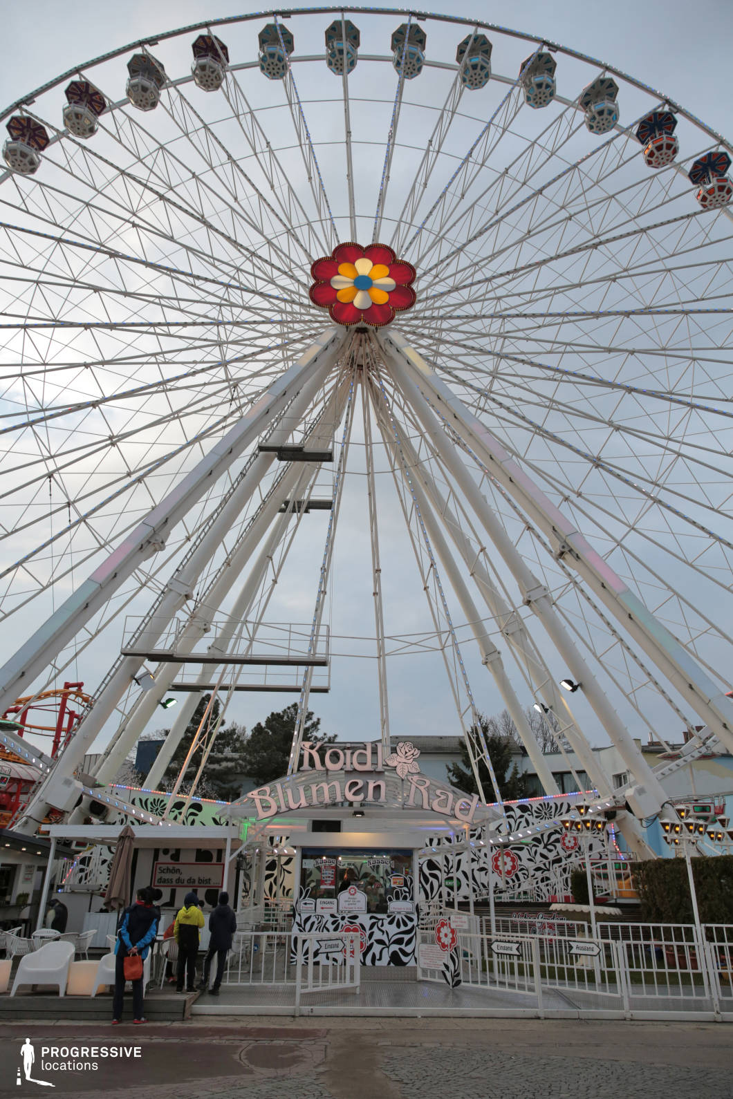 Locations in Austria: Flower Ferris Wheel, Amusement Park