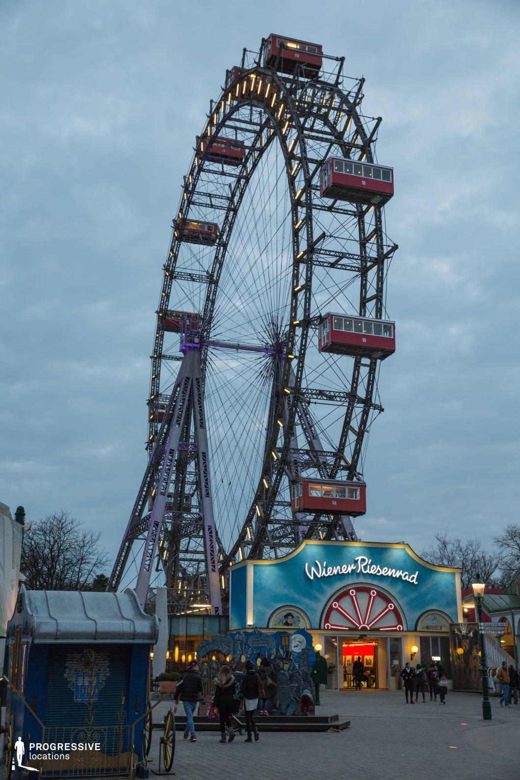 Locations in Austria: Wiener Riesenrad Ferris Wheel, Amusement Park