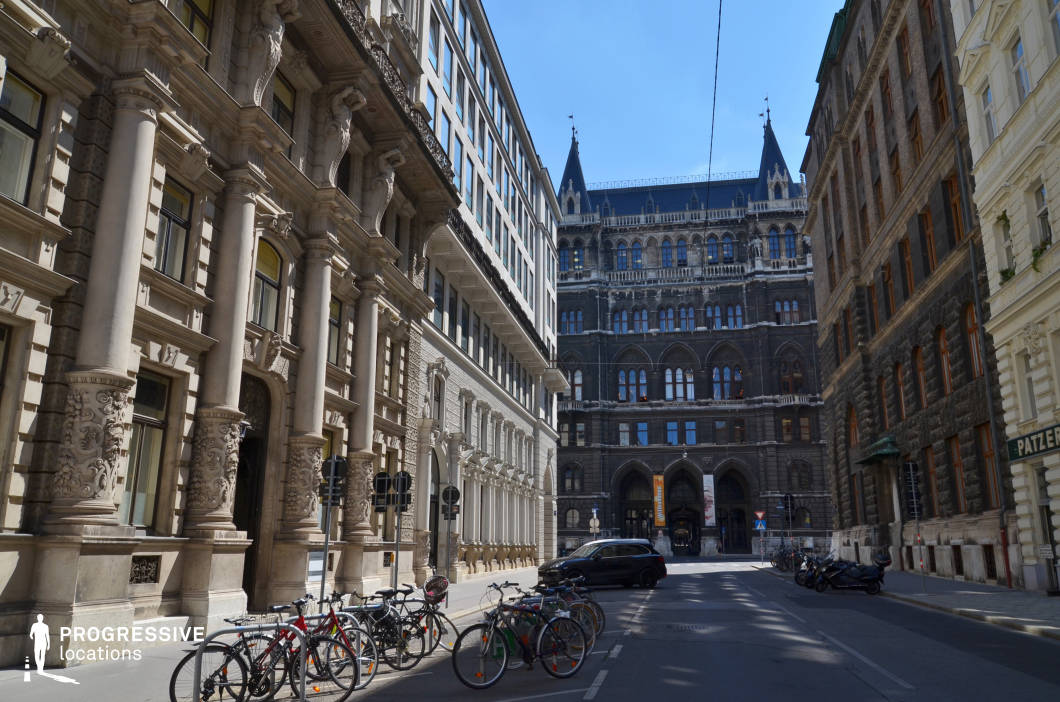 Locations in Austria: Rathaus, Ebendorfer Street
