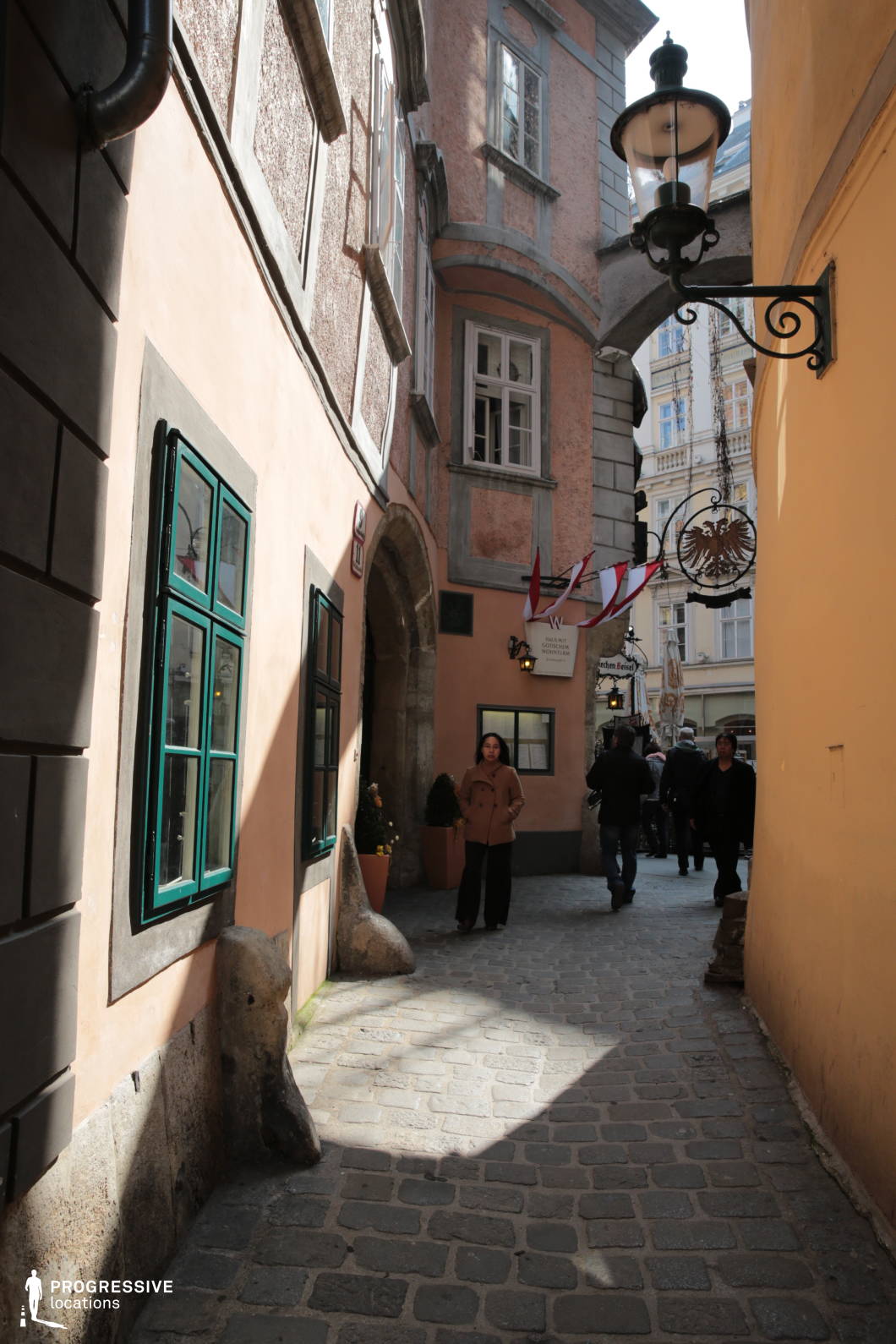 Locations in Austria: Griechengasse Alley