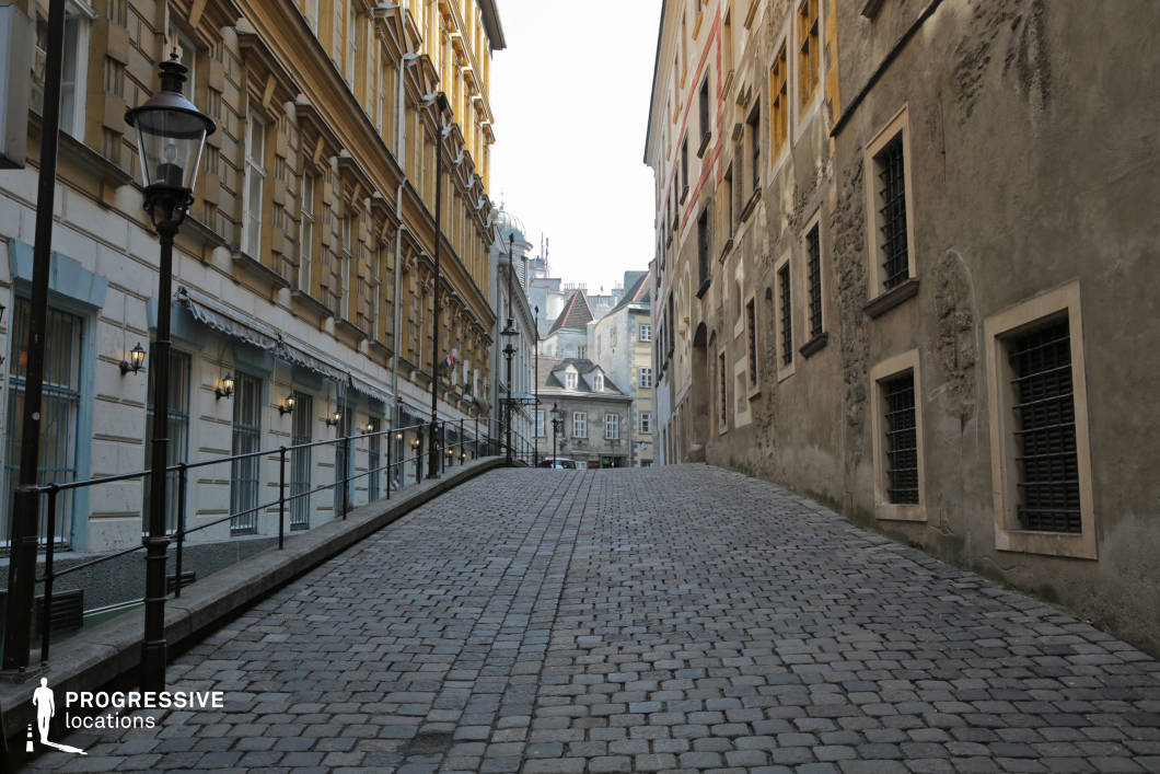 Locations in Austria: Griechengasse Narrow Street
