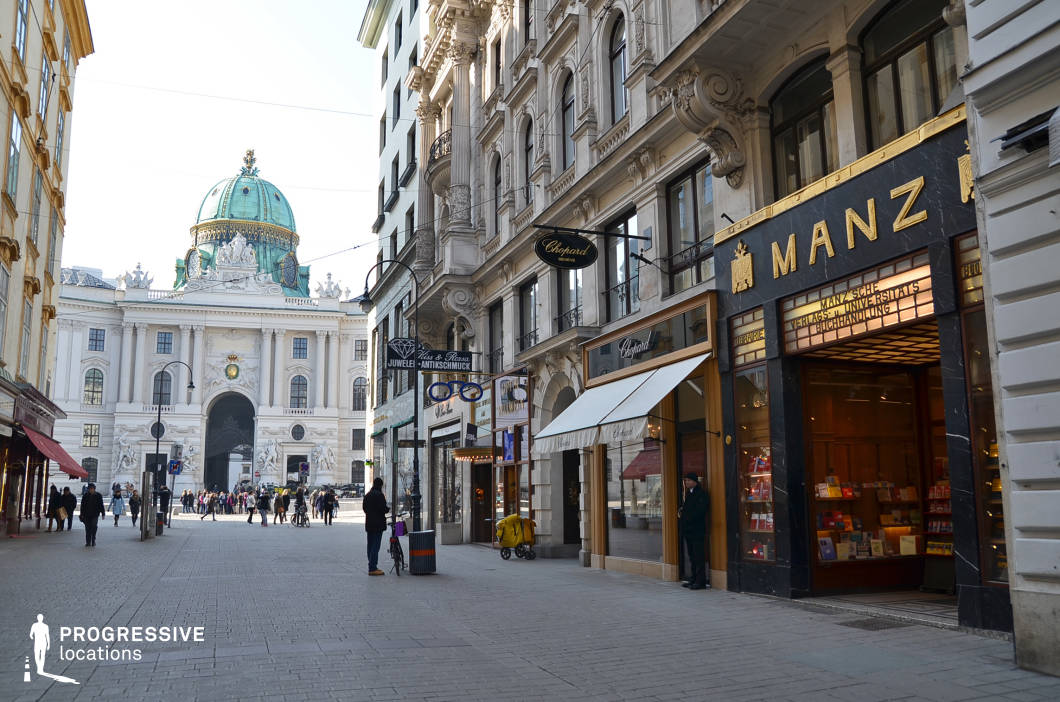 Locations in Austria: Kohlmarkt Shopping Street