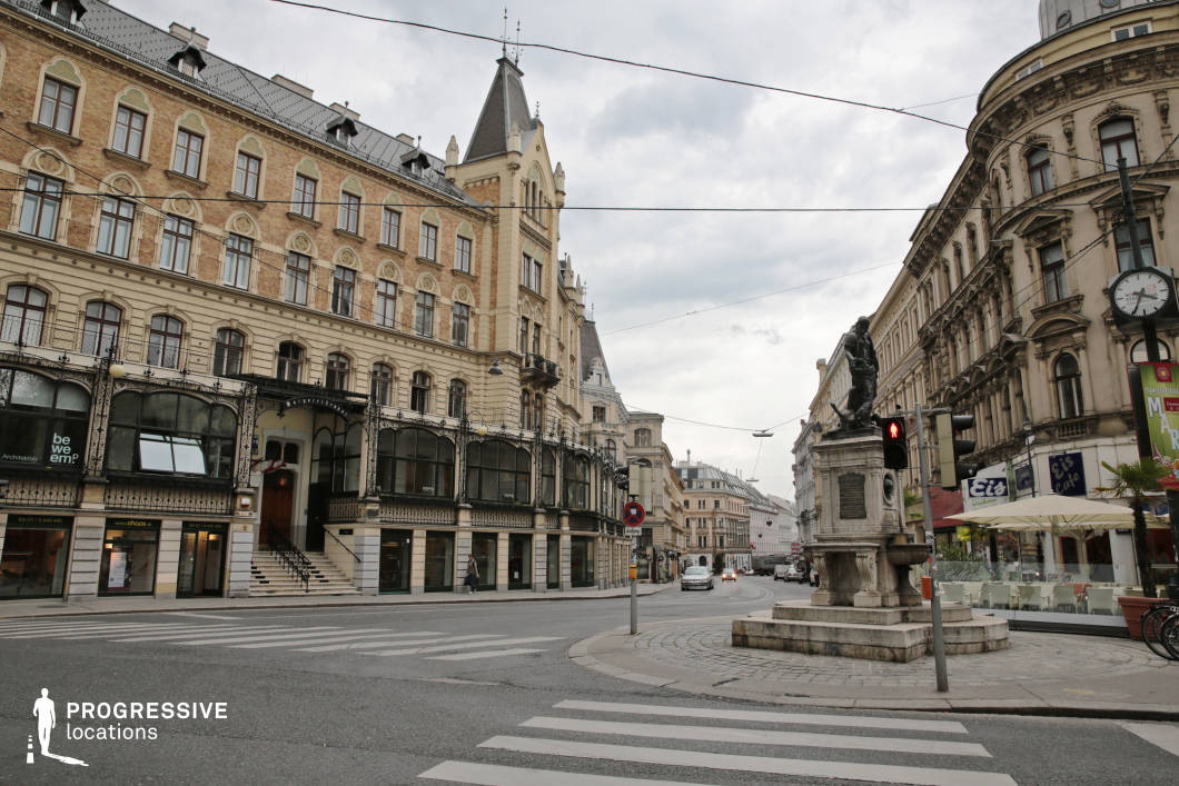 Locations in Austria: Square %26 Statue, Margaretenplatz