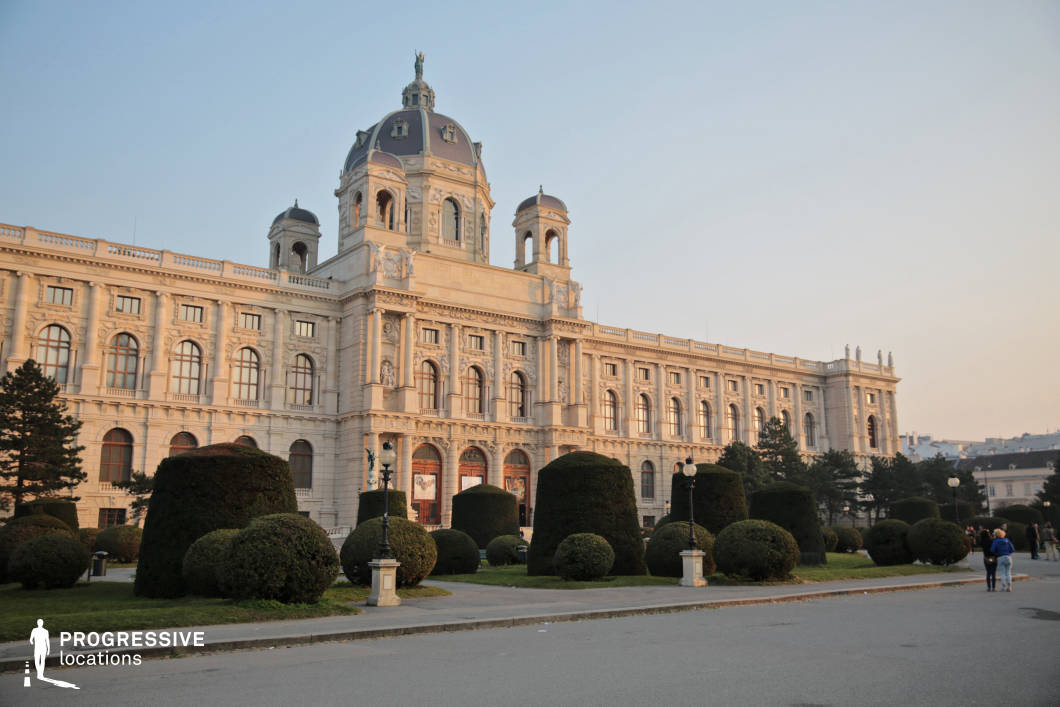 Locations in Austria: Kunsthistorisches Museum, Maria Therezien Square