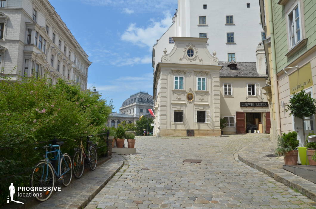 Locations in Austria: Cobblestone Alley, Schreyvogelgasse