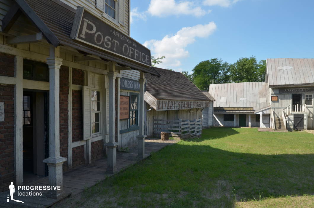 Western Town Backlot: Post Office Entrance