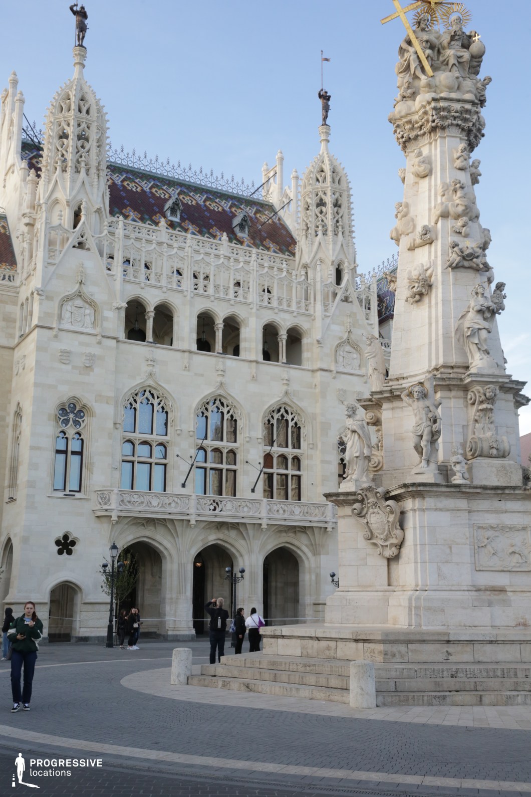 Gothic facade and sculptural monument, a strong film and photography location with detailed historic architecture