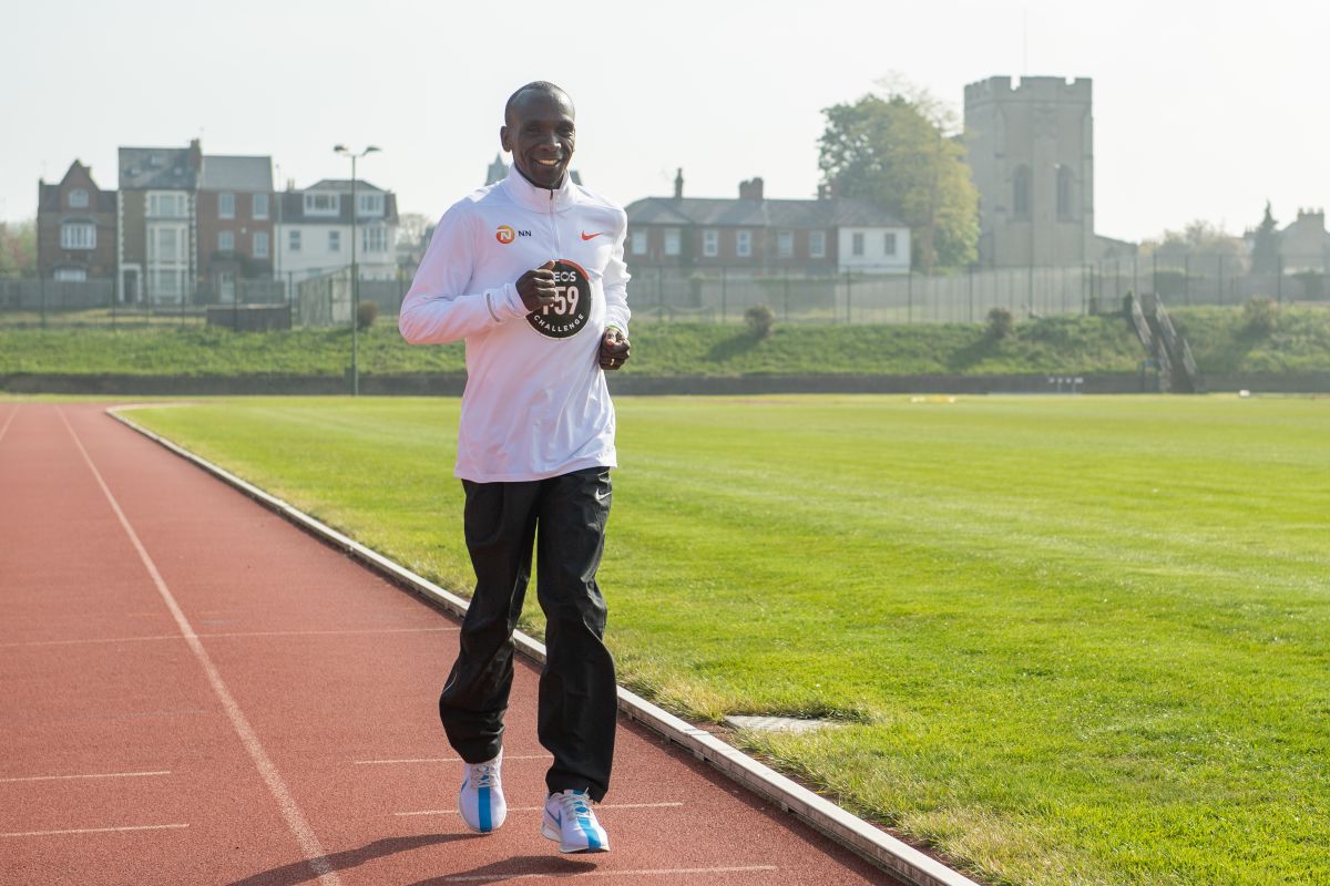 Eliud Kipchoge word marathon record