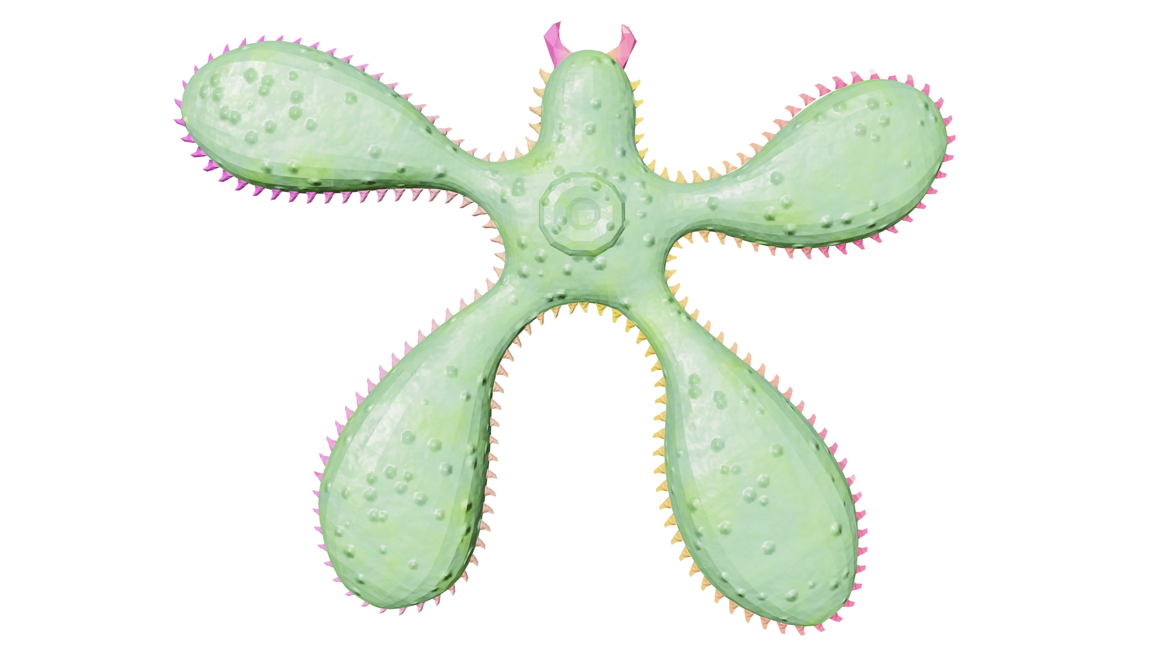image of 3D model of Wet Bed side view