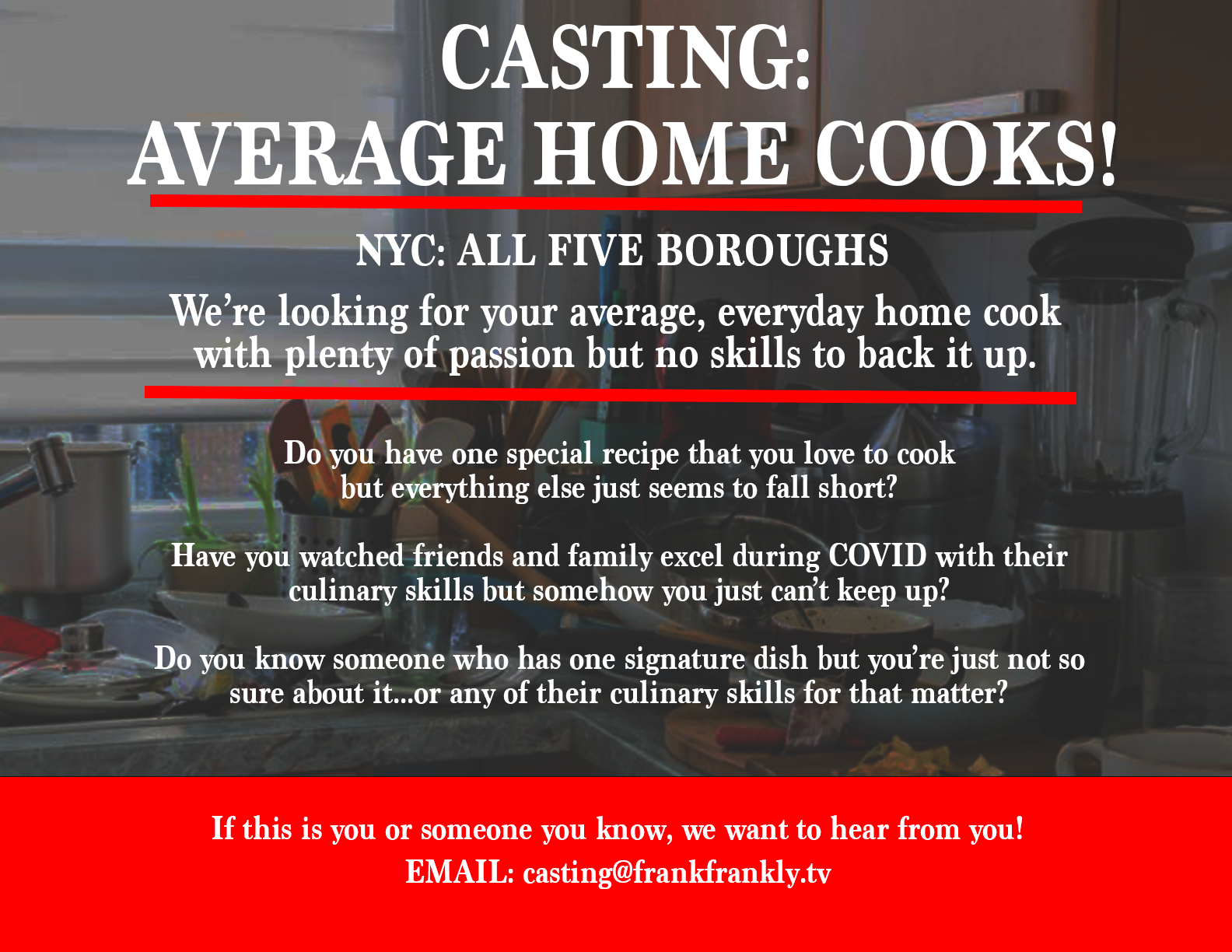 AVERAGE HOME COOKS