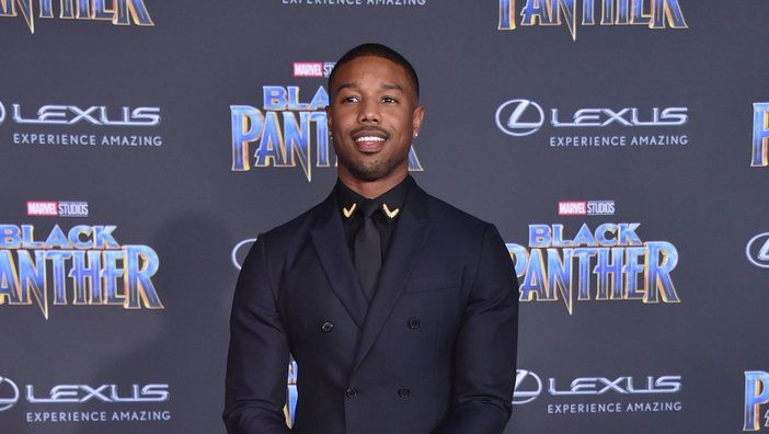 Michael B. Jordan at Black Panther: Wakanda Forever Premiere