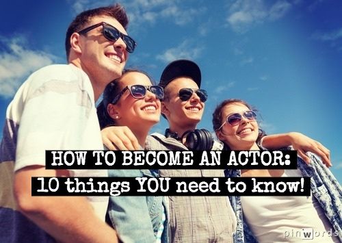 how to become an actress