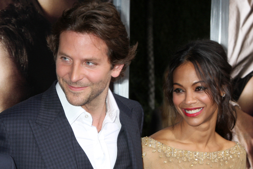 Zoe Saldana Bradley Cooper